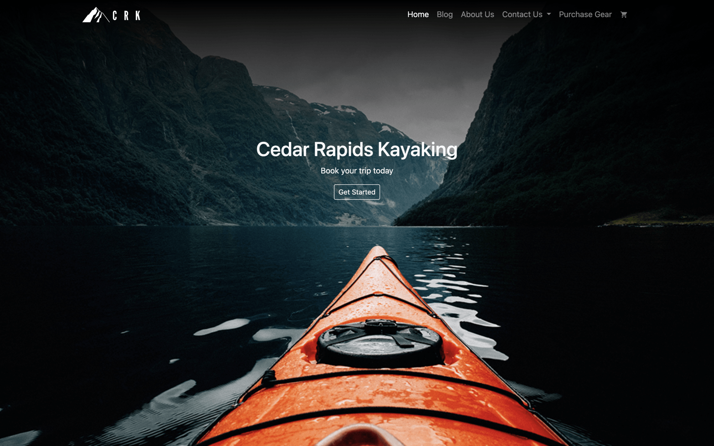 Cedar Rapids Kayaking website