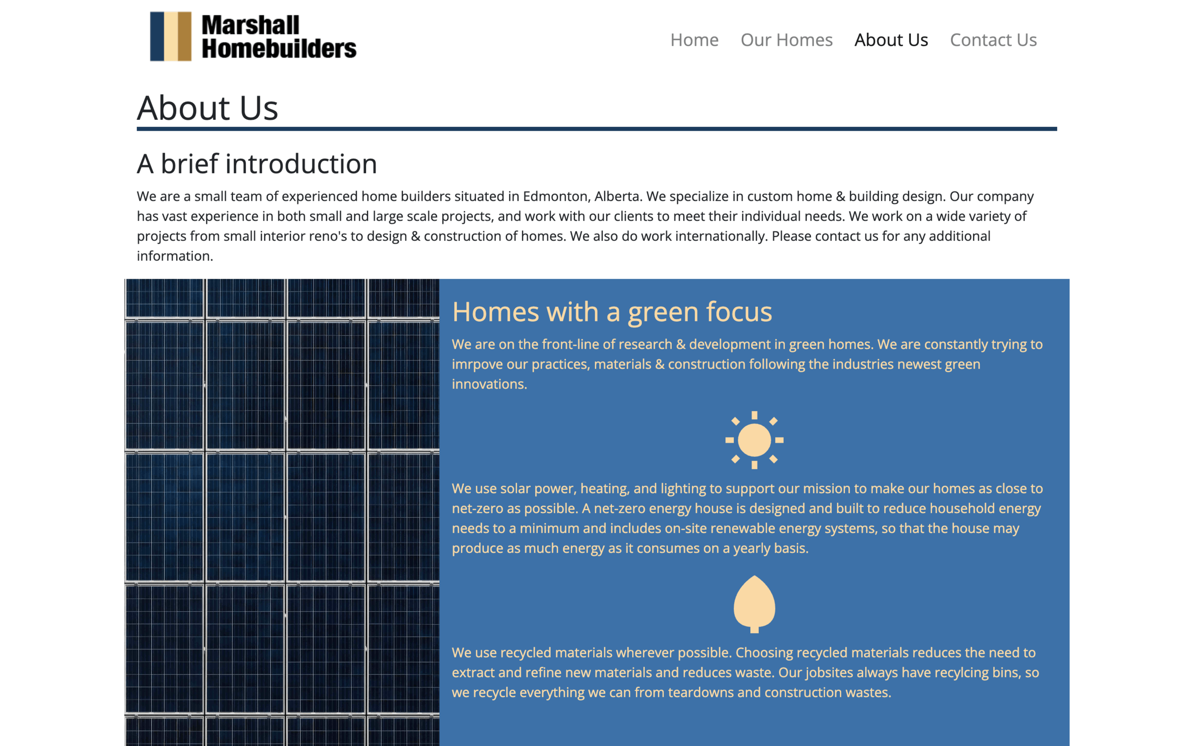 Project page wire